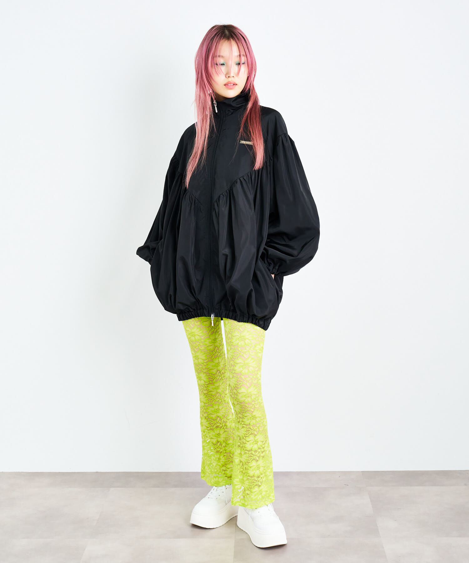 SENSE OF PLACE by URBAN RESEARCH「ANNA SUI NYC　フラワーレースストレッチパンツ」|その他|