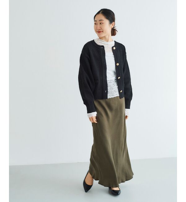 le.coeur blanc「チュールレースプルオーバー」|Tシャツ・カットソー|