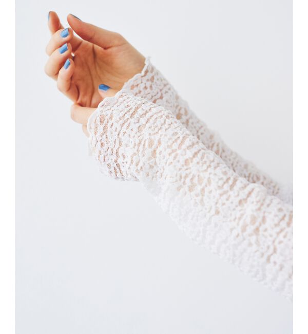 le.coeur blanc「チュールレースプルオーバー」|Tシャツ・カットソー|