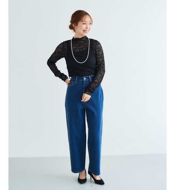 le.coeur blanc「チュールレースプルオーバー」|Tシャツ・カットソー|