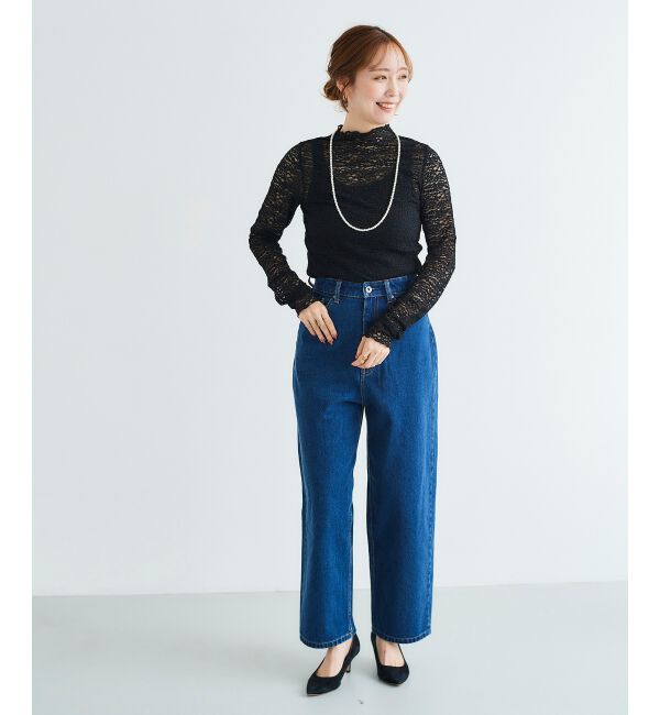 le.coeur blanc「チュールレースプルオーバー」|Tシャツ・カットソー|