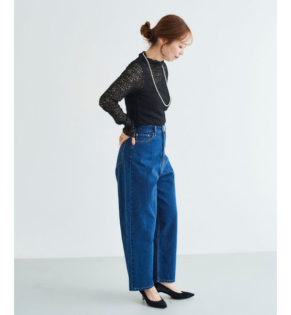 le.coeur blanc「チュールレースプルオーバー」|Tシャツ・カットソー|