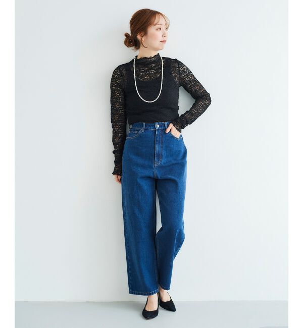 le.coeur blanc「チュールレースプルオーバー」|Tシャツ・カットソー|