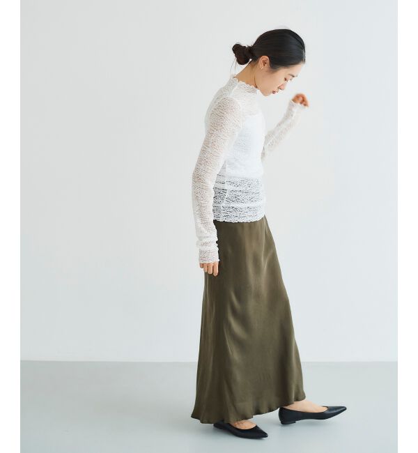 le.coeur blanc「チュールレースプルオーバー」|Tシャツ・カットソー|