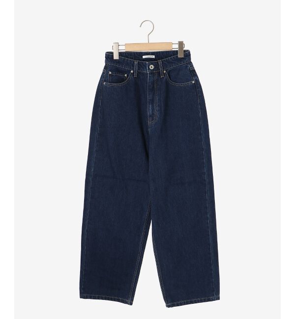  「カーブラインデニムパンツ」|デニム|
