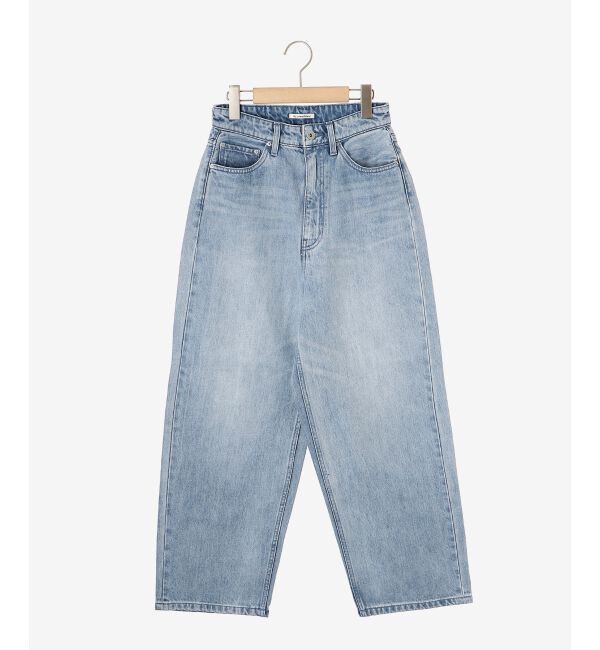  「カーブラインデニムパンツ」|デニム|