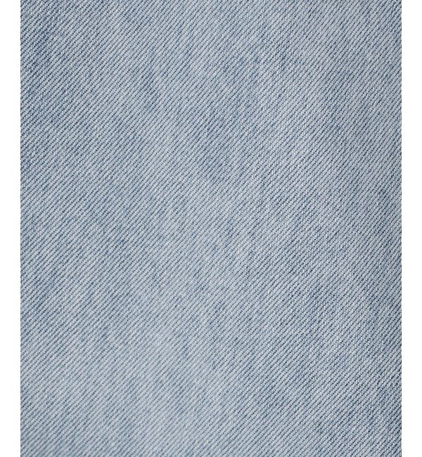  「カーブラインデニムパンツ」|デニム|