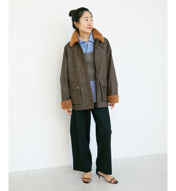  「ブラウス&times;ニットビスチェセット」|シャツ・ブラウス|