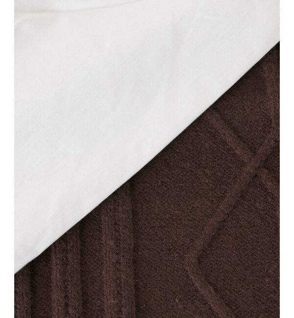  「ブラウス&times;ニットビスチェセット」|シャツ・ブラウス|