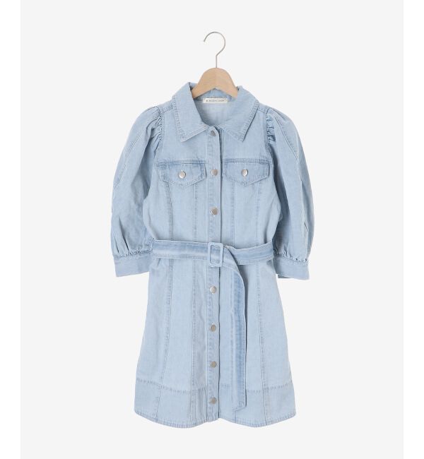 MAJESTICLEGON「デニムミニワンピース」|ワンピース|