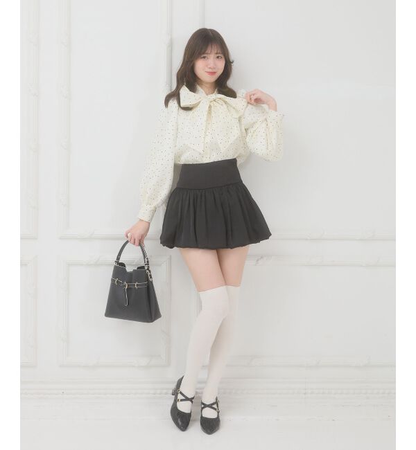  「バリエボウタイブラウス」|シャツ・ブラウス|