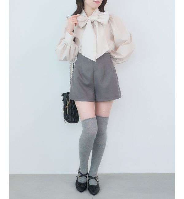  「バリエボウタイブラウス」|シャツ・ブラウス|