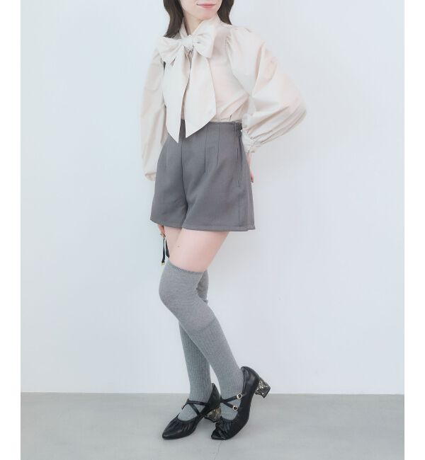  「バリエボウタイブラウス」|シャツ・ブラウス|