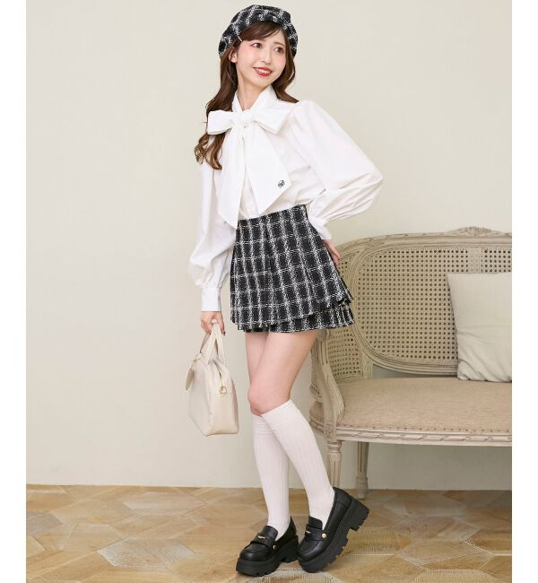  「バリエボウタイブラウス」|シャツ・ブラウス|