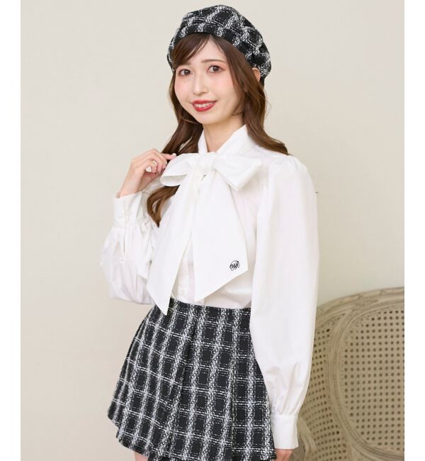  「バリエボウタイブラウス」|シャツ・ブラウス|