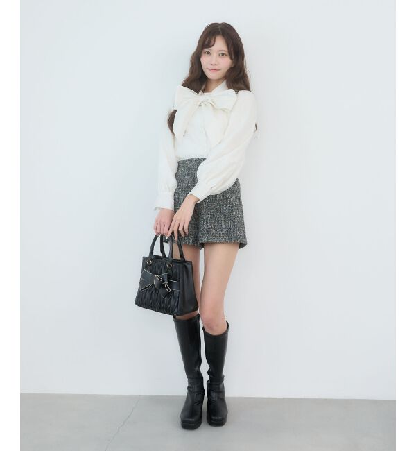  「バリエボウタイブラウス」|シャツ・ブラウス|