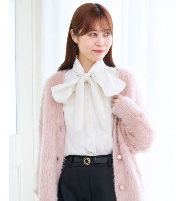  「バリエボウタイブラウス」|シャツ・ブラウス|