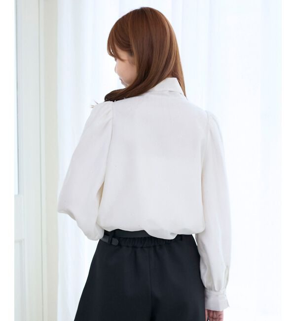  「バリエボウタイブラウス」|シャツ・ブラウス|