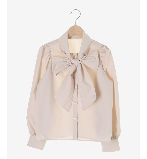  「バリエボウタイブラウス」|シャツ・ブラウス|