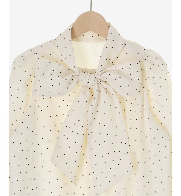  「バリエボウタイブラウス」|シャツ・ブラウス|