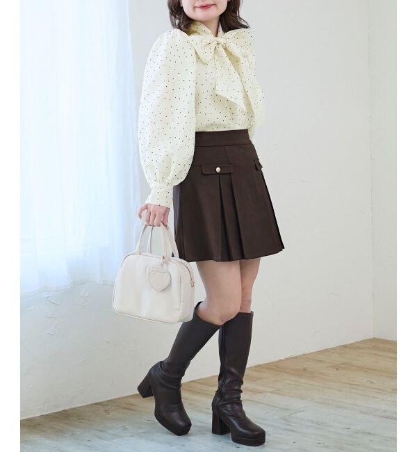  「バリエボウタイブラウス」|シャツ・ブラウス|