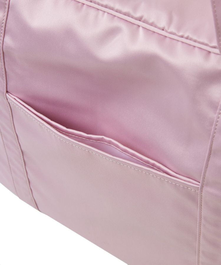 Maison de FLEUR「EC限定サテンフリルキャリーオンバッグ」|トートバッグ|