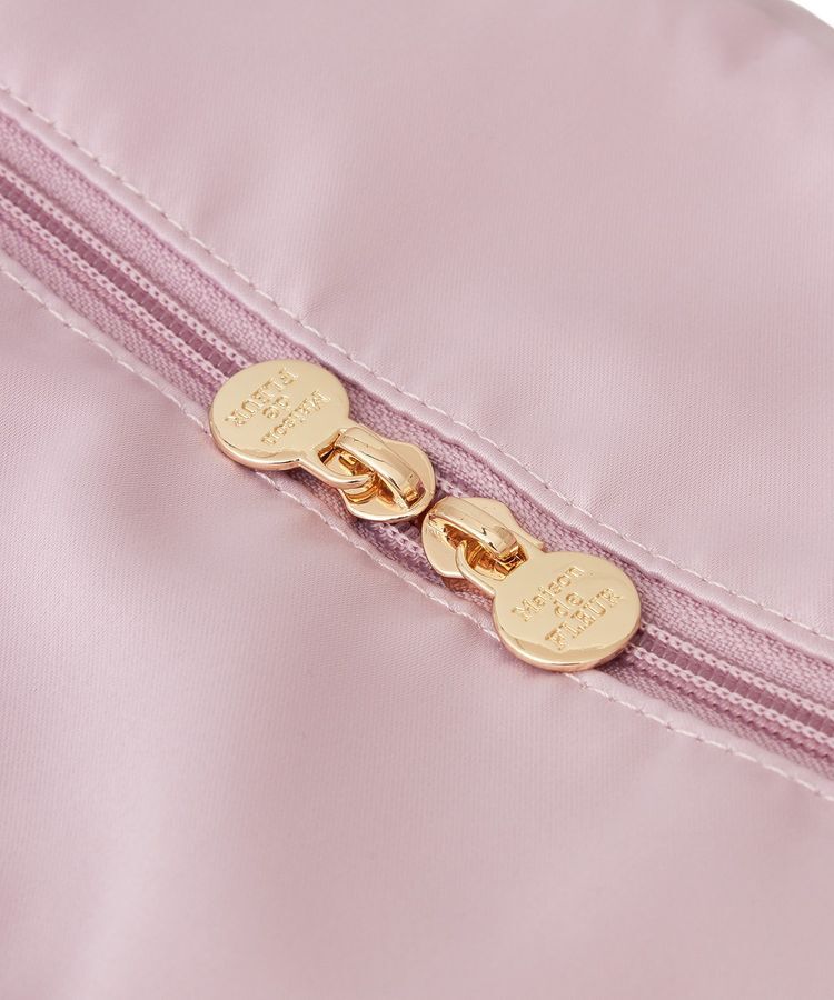 Maison de FLEUR「EC限定サテンフリルキャリーオンバッグ」|トートバッグ|