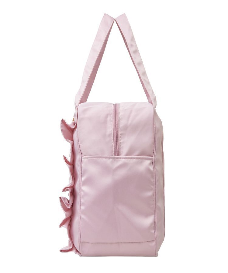 Maison de FLEUR「EC限定サテンフリルキャリーオンバッグ」|トートバッグ|