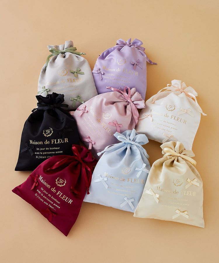 Maison de FLEUR「EC限定巾着」|ポーチ|