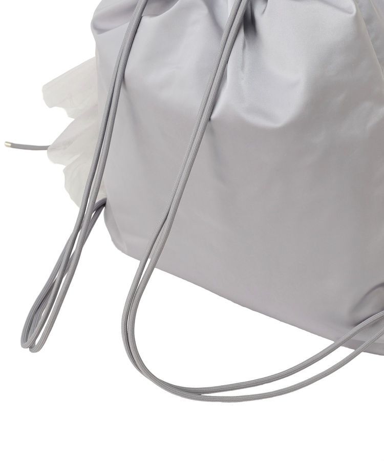 Maison de FLEUR「チュールフリルナップサック」|リュック|