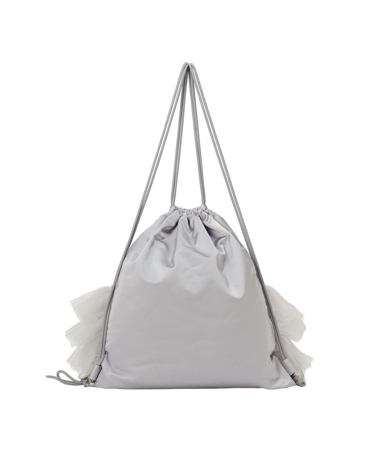 Maison de FLEUR「チュールフリルナップサック」|リュック|