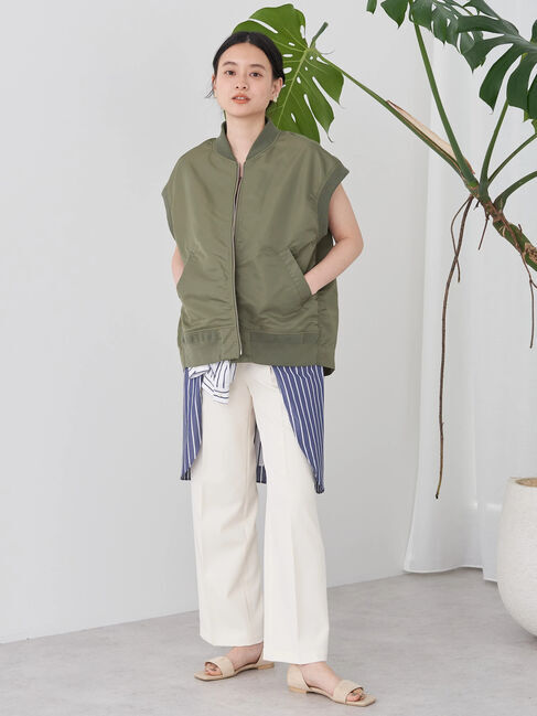 AMERICAN HOLIC「MA-1ノースリーブブルゾン」|その他|