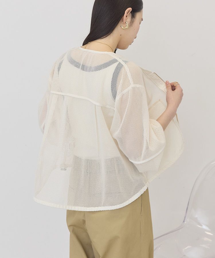 AMERICAN HOLIC「メッシュ異素材ブルゾン」|ブルゾン・スタジャン|