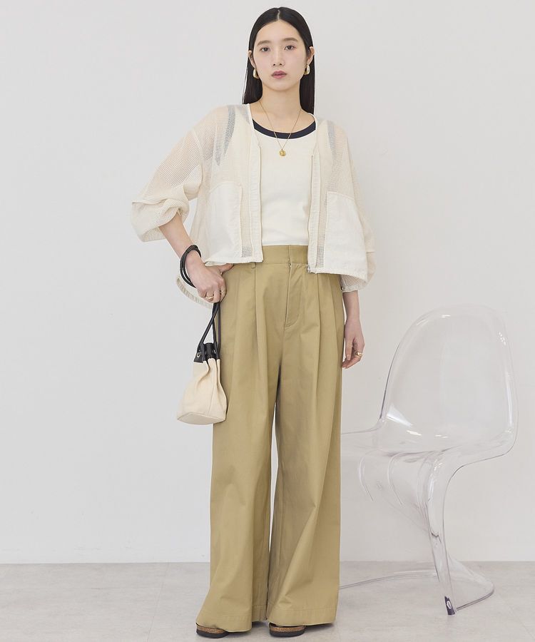 AMERICAN HOLIC「メッシュ異素材ブルゾン」|ブルゾン・スタジャン|