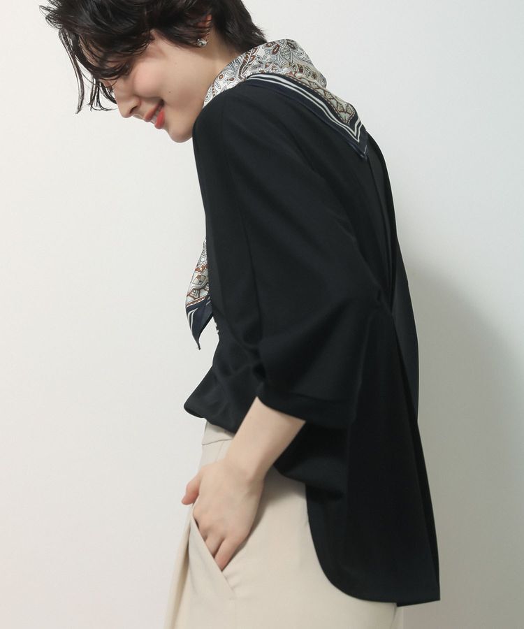 Green Parks「【優秀ブラウス】マルチ機能バックデザインブラウス」|シャツ・ブラウス|