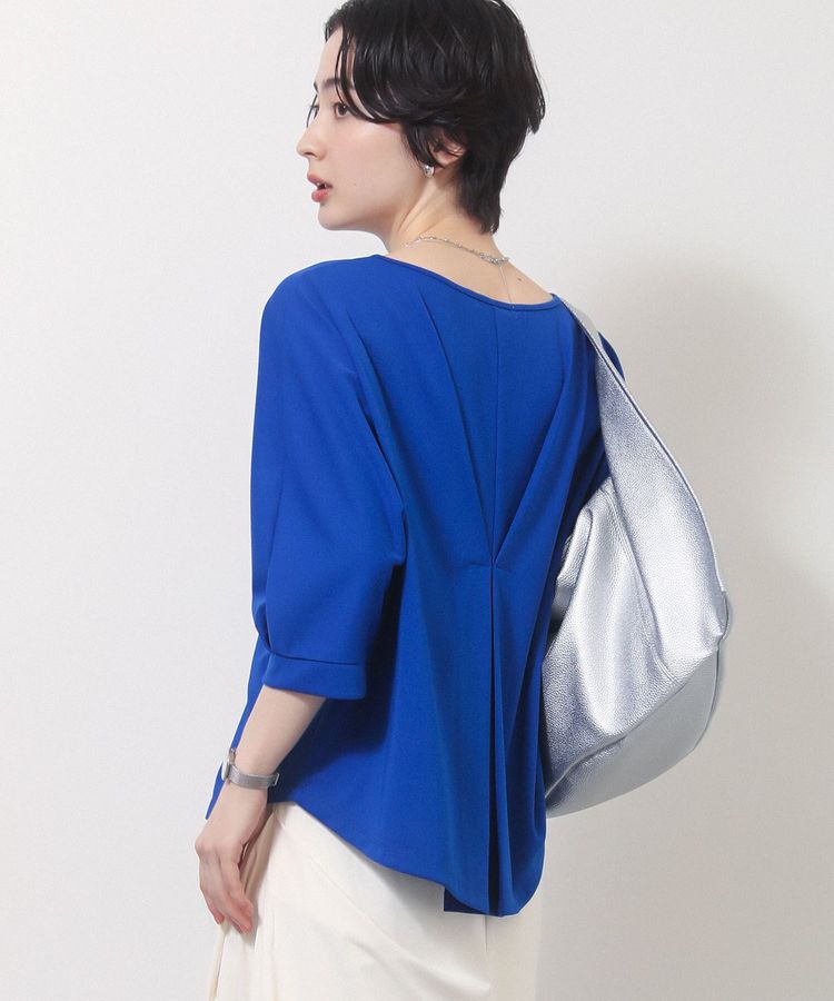 Green Parks「【優秀ブラウス】マルチ機能バックデザインブラウス」|シャツ・ブラウス|Blue