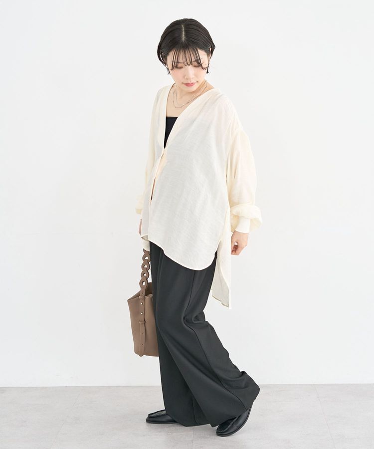 Green Parks「リブドッキングシアーシャツ」|シャツ・ブラウス|