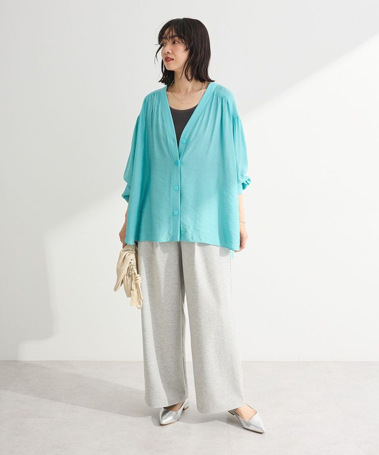 Green Parks「リブドッキングシアーシャツ」|シャツ・ブラウス|