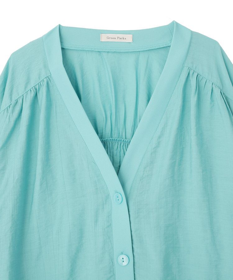 Green Parks「リブドッキングシアーシャツ」|シャツ・ブラウス|