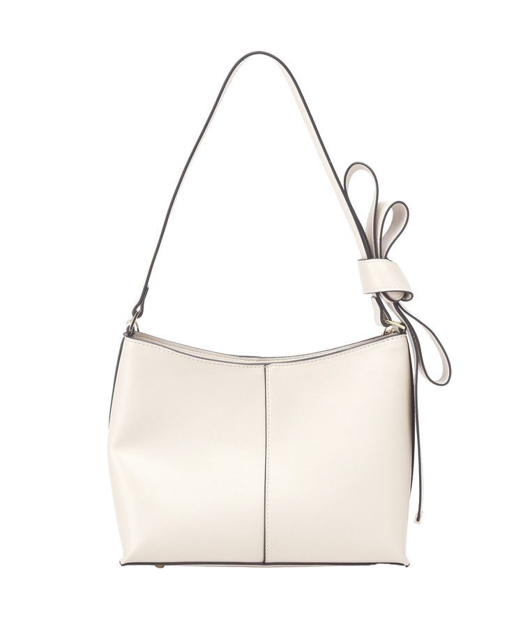 YECCA VECCA「パールチャーム付きリボンベルトバッグ」|ショルダー・メッセンジャー|