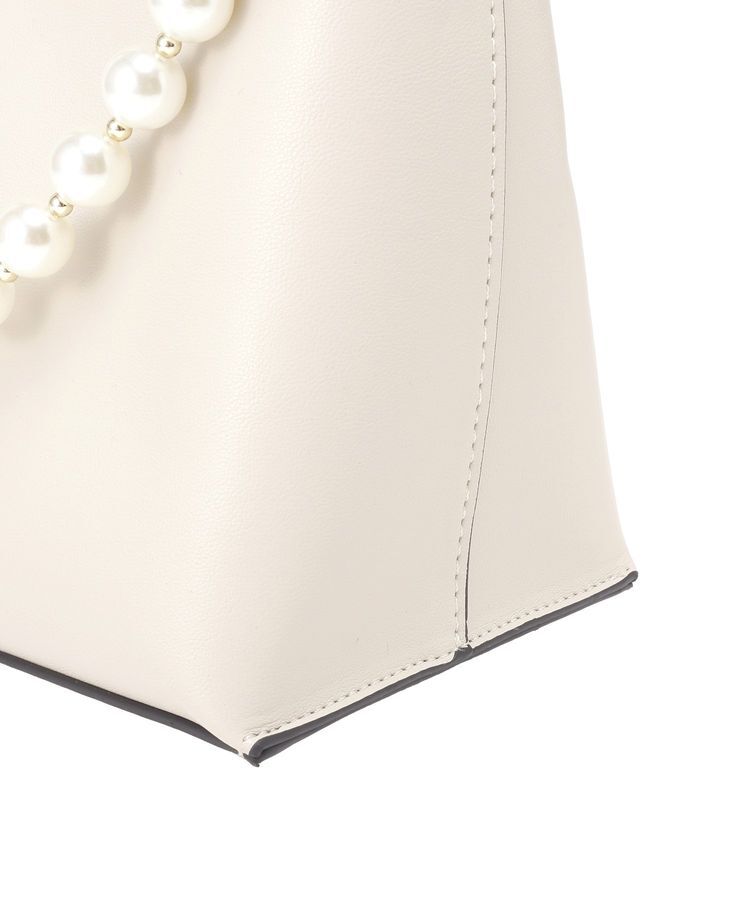 YECCA VECCA「パールチャーム付きリボンベルトバッグ」|ショルダー・メッセンジャー|