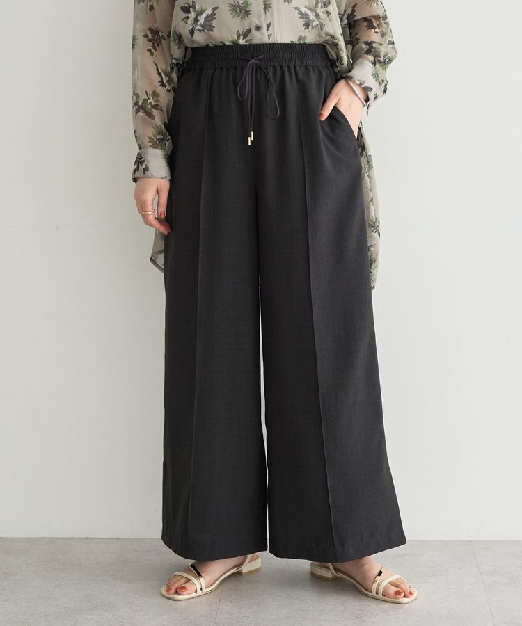 YECCA VECCA「【UVカット】サラサライージーワイドパンツ」|その他|