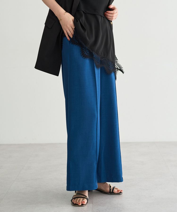 YECCA VECCA「【UVカット】サラサライージーワイドパンツ」|その他|