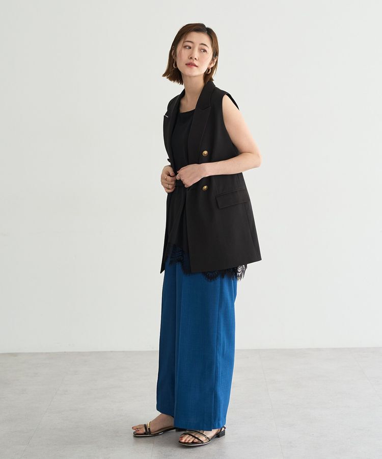 YECCA VECCA「【UVカット】サラサライージーワイドパンツ」|その他|