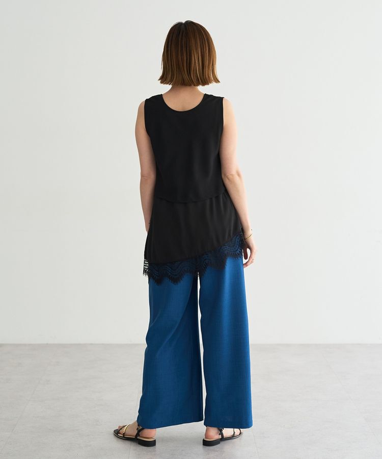 YECCA VECCA「【UVカット】サラサライージーワイドパンツ」|その他|