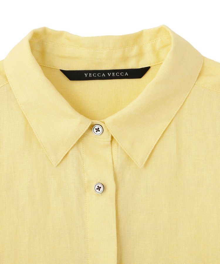 YECCA VECCA「3wayフレンチリネンシャツ」|シャツ・ブラウス|