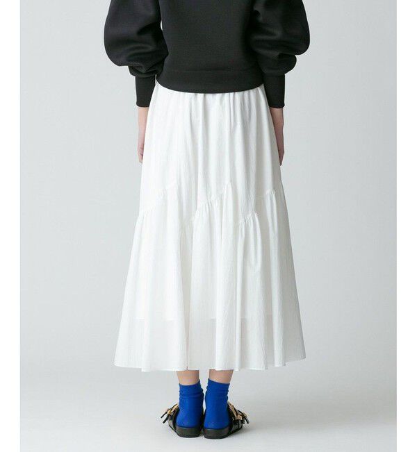 allureville「◇バイヤス切替ギャザースカート」|スカート|