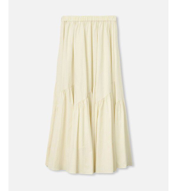 allureville「◇バイヤス切替ギャザースカート」|スカート|