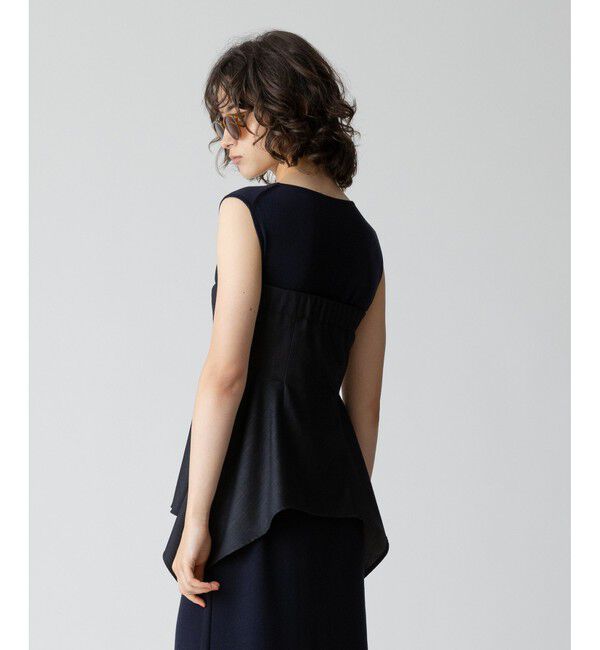 allureville「ウールデニムイレヘムビスチェ」|ベスト・ジレ|