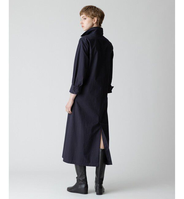 allureville「レースアップシャツワンピース」|ワンピース|